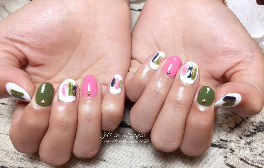 [ 美甲 ] MimiR Nails 時尚日式美甲 | 巷弄中的指彩藝術家Yumi醬 | 愛手繪光療的姐妹絕對不能錯過！