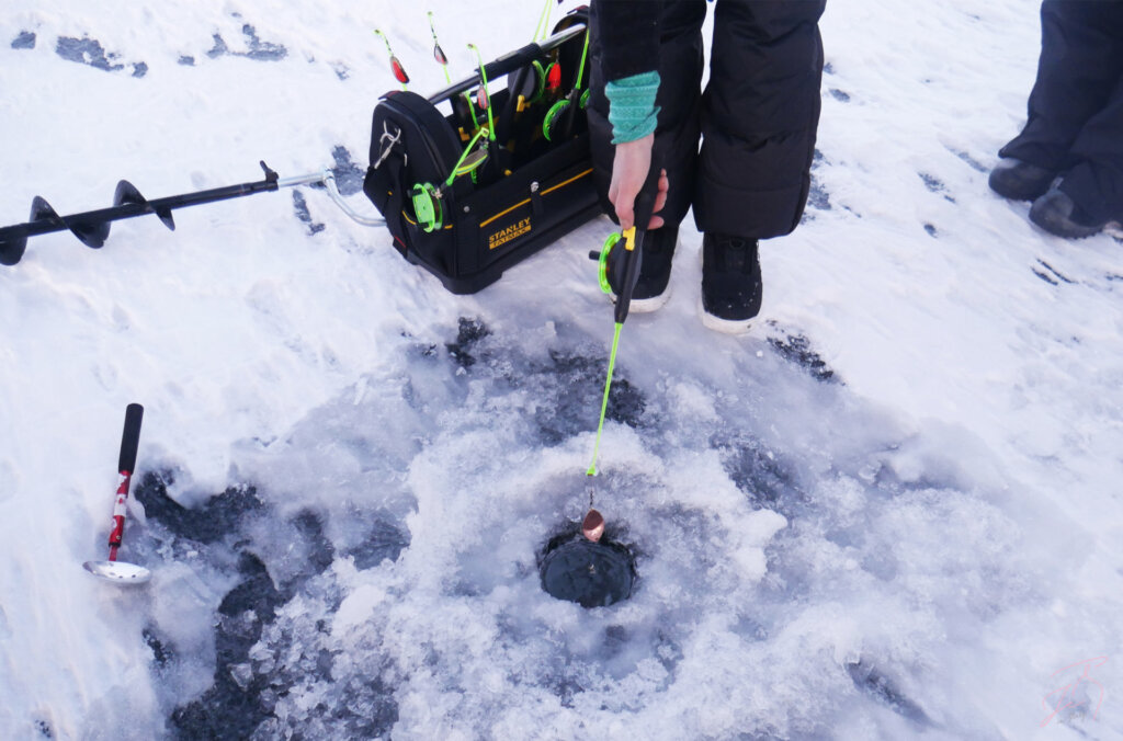 瑞典自助 北極冰釣初體驗 | 超推薦行程：與哈士奇一起的冰釣去